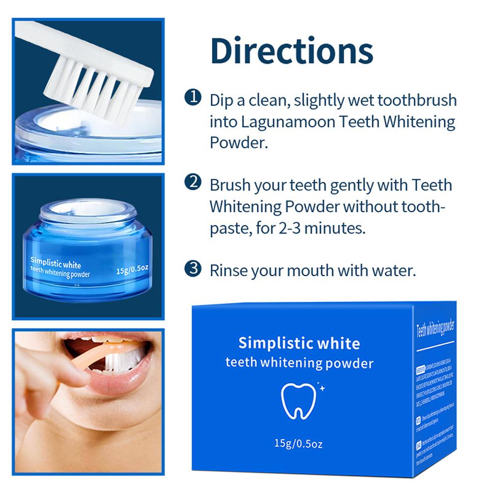 15 г отбеливающего порошка для – обзор и цена Teeth Whitening Near Me