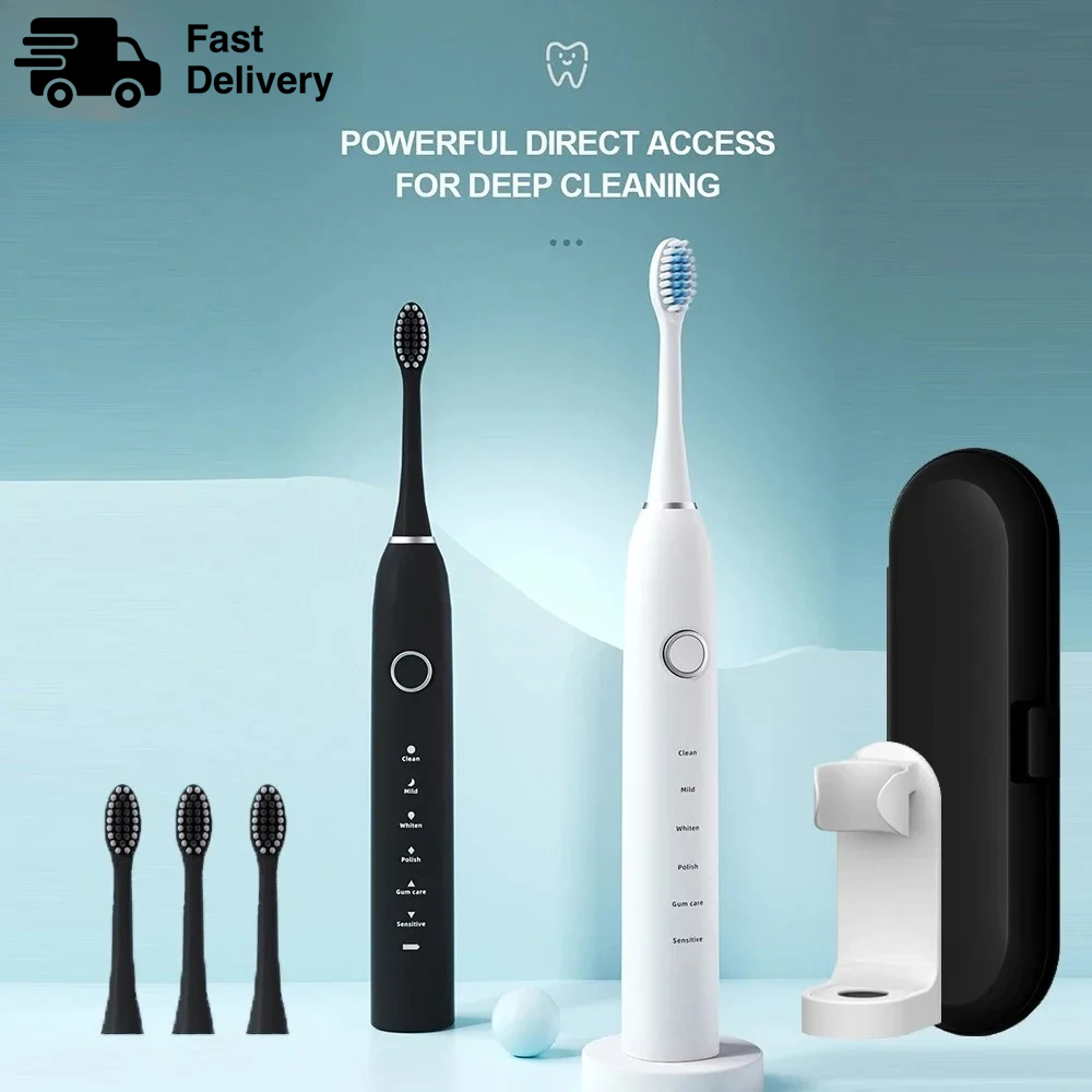 Электрическая зубная щетка KLX – обзор и цена Teeth Whitening Kit
